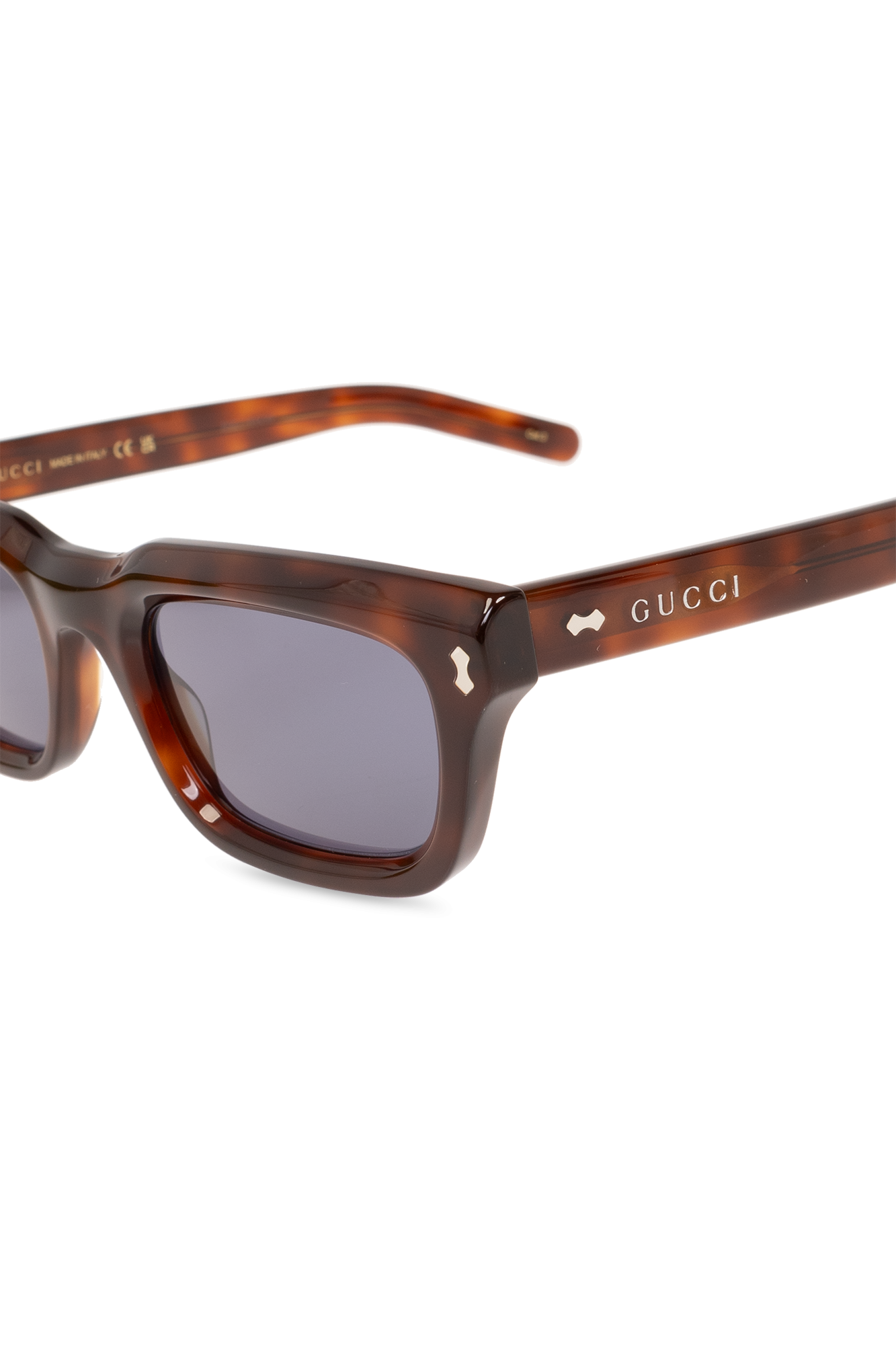 小物 Vintage Gucci tortoiseshell sunglasses Vintage Gucci Tortoiseshell and Gold Sunglasses - Raleigh